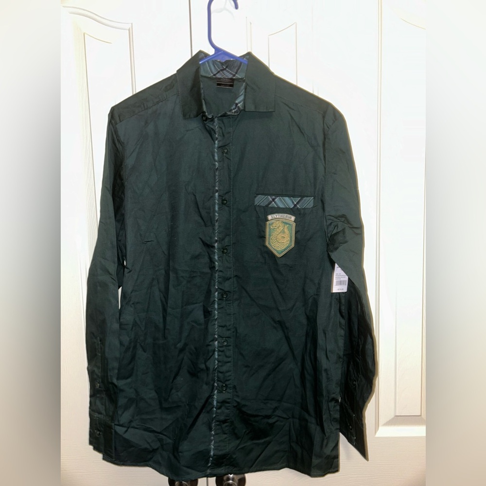 COPY - Button down Slytherin shirt